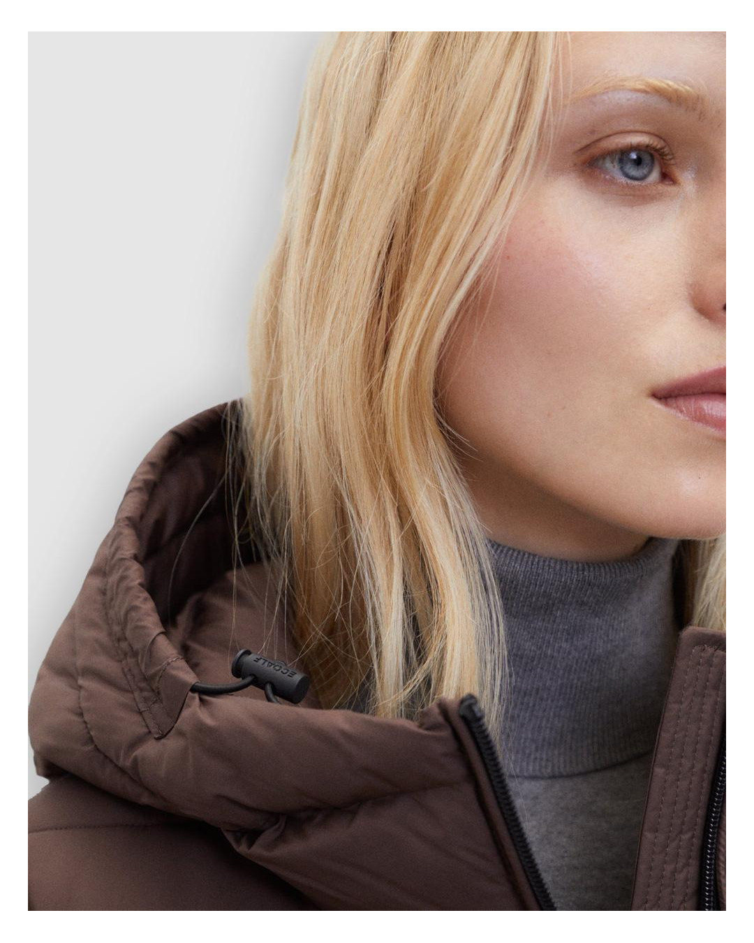 Plumiferos Ecoalf MARANGUALF JACKET WOMAN marrón