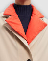 Plumiferos Ecoalf ALBERTALF JACKET WOMAN taupe Plumiferos Ecoalf ALBERTALF JACKET WOMAN taupe