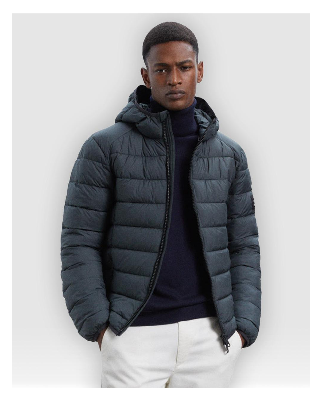 Plumiferos Ecoalf ASPENALF JACKET MAN verde