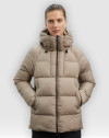 Plumiferos Ecoalf FUJIALF JACKET WOMAN marrón