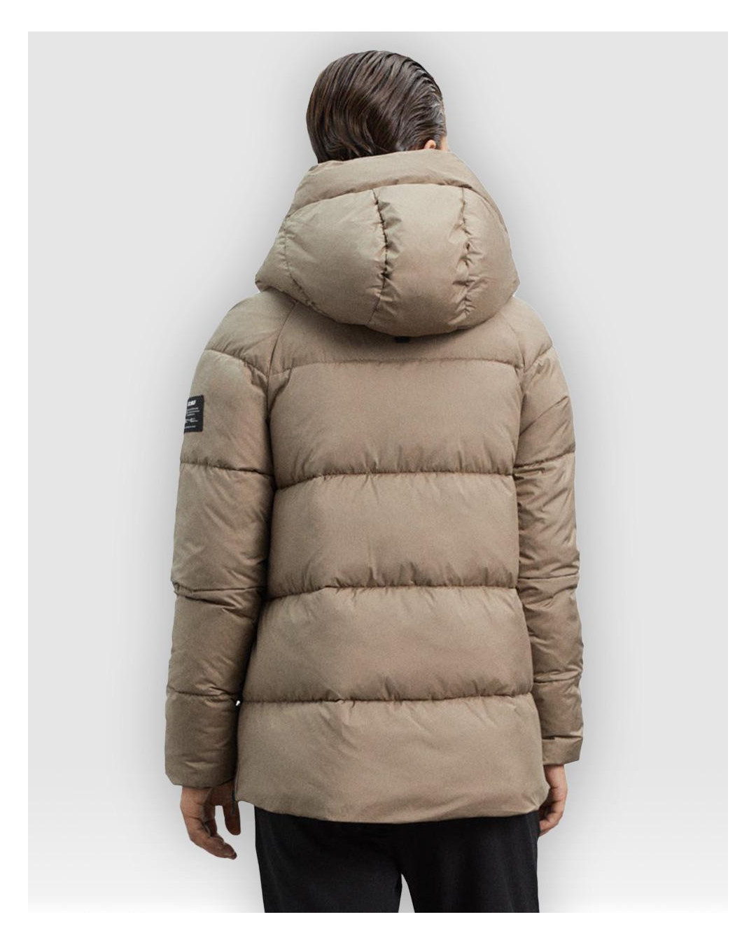 Plumiferos Ecoalf FUJIALF JACKET WOMAN marrón