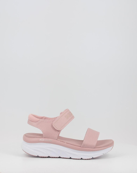 Sandalias Skechers D'LUX WALKER - NEW BLOCK 119226 rosa Sandalias Skechers D'LUX WALKER - NEW BLOCK 119226 rosa