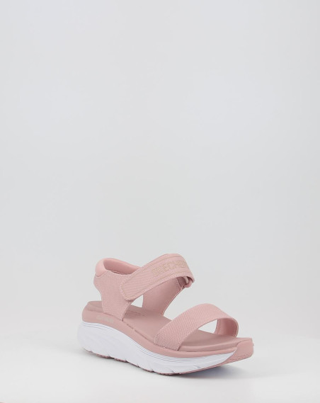 Sandalias Skechers D'LUX WALKER - NEW BLOCK 119226 rosa Sandalias Skechers D'LUX WALKER - NEW BLOCK 119226 rosa