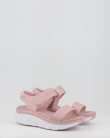 Sandalias Skechers D'LUX WALKER - NEW BLOCK 119226 rosa Sandalias Skechers D'LUX WALKER - NEW BLOCK 119226 rosa