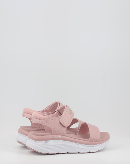 Sandalias Skechers D'LUX WALKER - NEW BLOCK 119226 rosa Sandalias Skechers D'LUX WALKER - NEW BLOCK 119226 rosa