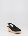 Alpargatas Tommy Hilfiger ICONIC ELBA SLING BACK WEDGE negro Alpargatas Tommy Hilfiger ICONIC ELBA SLING BACK WEDGE negro