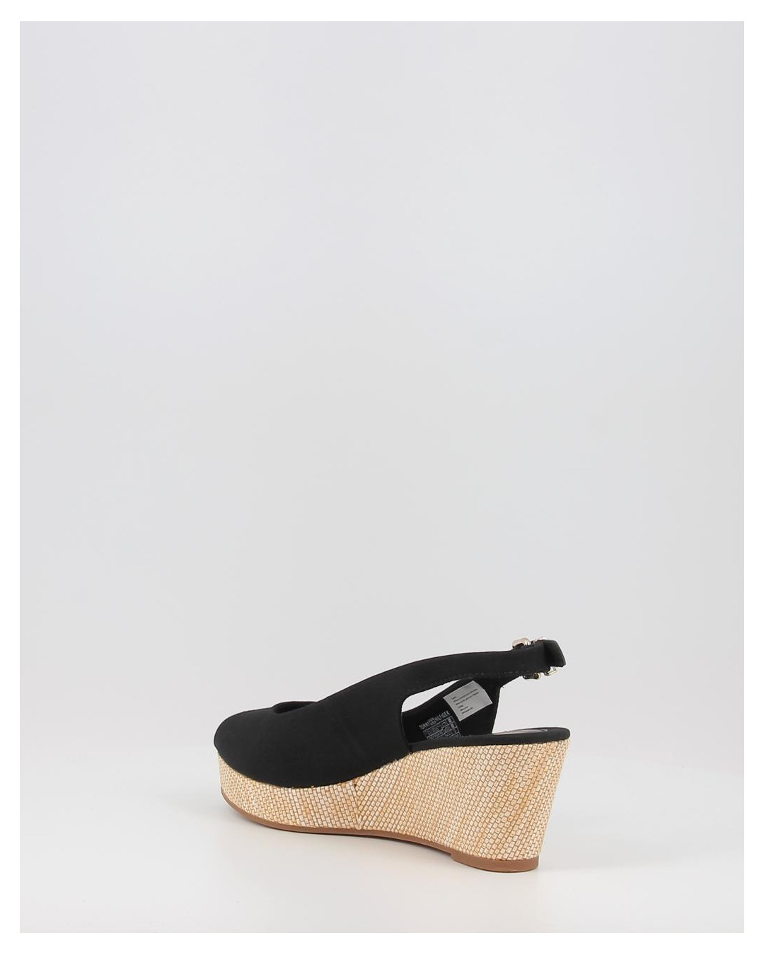 Alpargatas Tommy Hilfiger ICONIC ELBA SLING BACK WEDGE negro