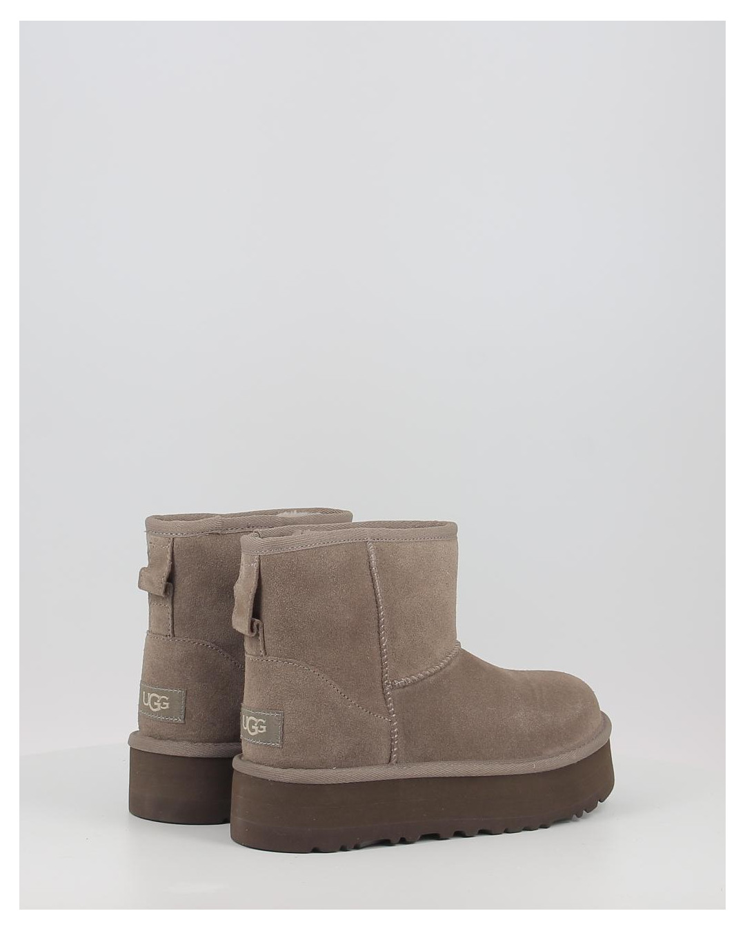 Botas Ugg CLASSIC MINI PLATFORM SMOKE gris