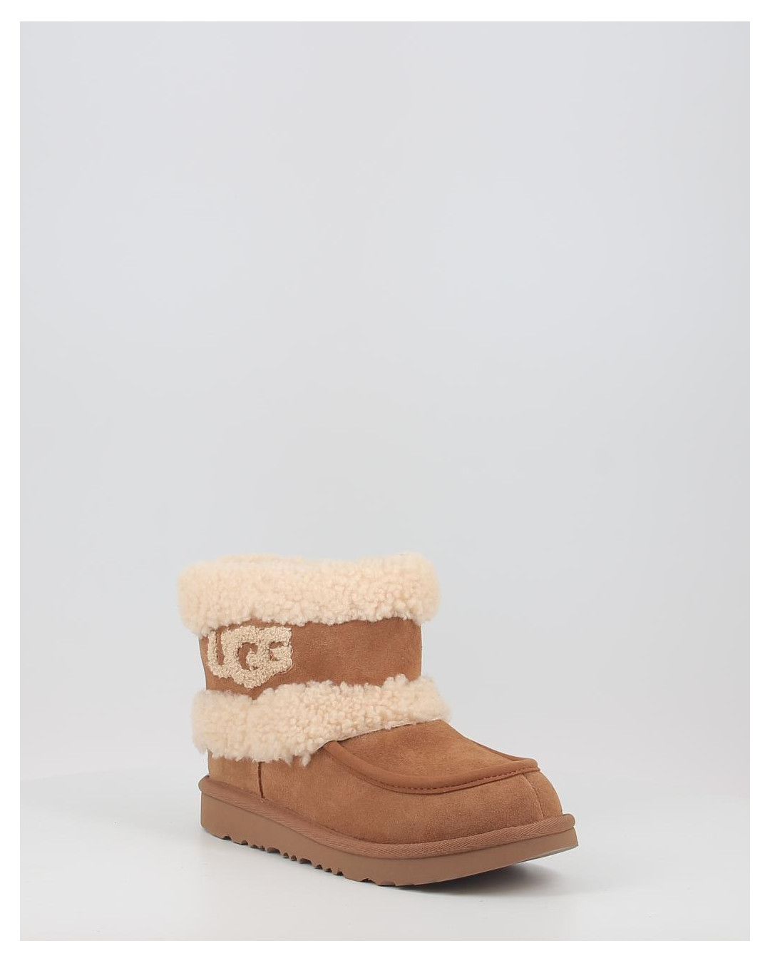 Botas Ugg ULTRA MINI UGG FLUFF 1143701K Chestnut