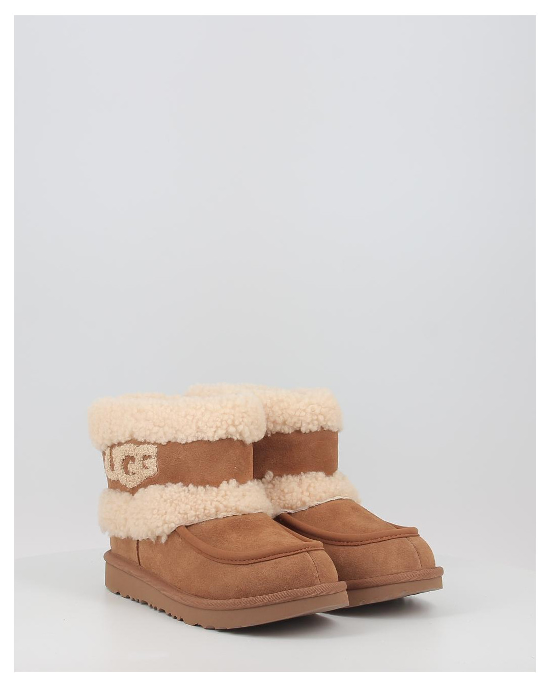 Botas Ugg ULTRA MINI UGG FLUFF 1143701K Chestnut