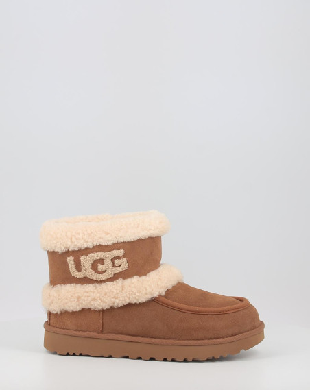 Botas Ugg ULTRA MINI UGG FLUFF Chestnut Botas Ugg ULTRA MINI UGG FLUFF Chestnut