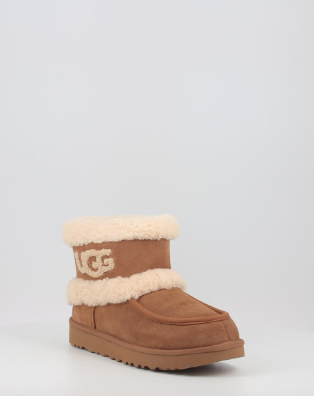 Botas Ugg ULTRA MINI UGG FLUFF Chestnut Botas Ugg ULTRA MINI UGG FLUFF Chestnut