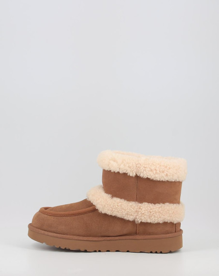 Botas Ugg ULTRA MINI UGG FLUFF Chestnut Botas Ugg ULTRA MINI UGG FLUFF Chestnut