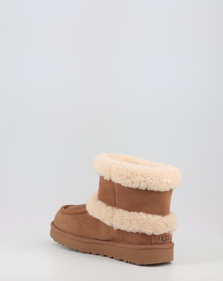 Botas Ugg ULTRA MINI UGG FLUFF Chestnut Botas Ugg ULTRA MINI UGG FLUFF Chestnut