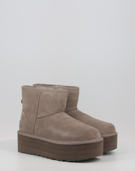 Botas Ugg CLASSIC MINI PLATFORM gris Botas Ugg CLASSIC MINI PLATFORM gris
