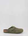 Zuecos Birkenstock BOSTON VL SHEARLING verde Zuecos Birkenstock BOSTON VL SHEARLING verde
