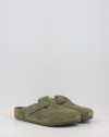 Zuecos Birkenstock BOSTON VL SHEARLING verde Zuecos Birkenstock BOSTON VL SHEARLING verde