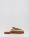 Zuecos Mou SUEDE SLIPPER FULL ESKIMO STITCH cuero Zuecos Mou SUEDE SLIPPER FULL ESKIMO STITCH cuero