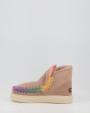 Botas Mou ESKIMO SNEAKER BOLD RAINBOW STITCHING taupe Botas Mou ESKIMO SNEAKER BOLD RAINBOW STITCHING taupe