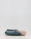 Zuecos Mou WINTER BIO SLIDE LONG HAIR PONYSKIN - LETTER LOGO LHPLAV azul Zuecos Mou WINTER BIO SLIDE LONG HAIR PONYSKIN - LETTER LOGO LHPLAV azul