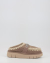 Zuecos Mou BOUNCE CLOG METAL LOGO gris Zuecos Mou BOUNCE CLOG METAL LOGO gris