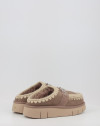 Zuecos Mou BOUNCE CLOG METAL LOGO gris Zuecos Mou BOUNCE CLOG METAL LOGO gris
