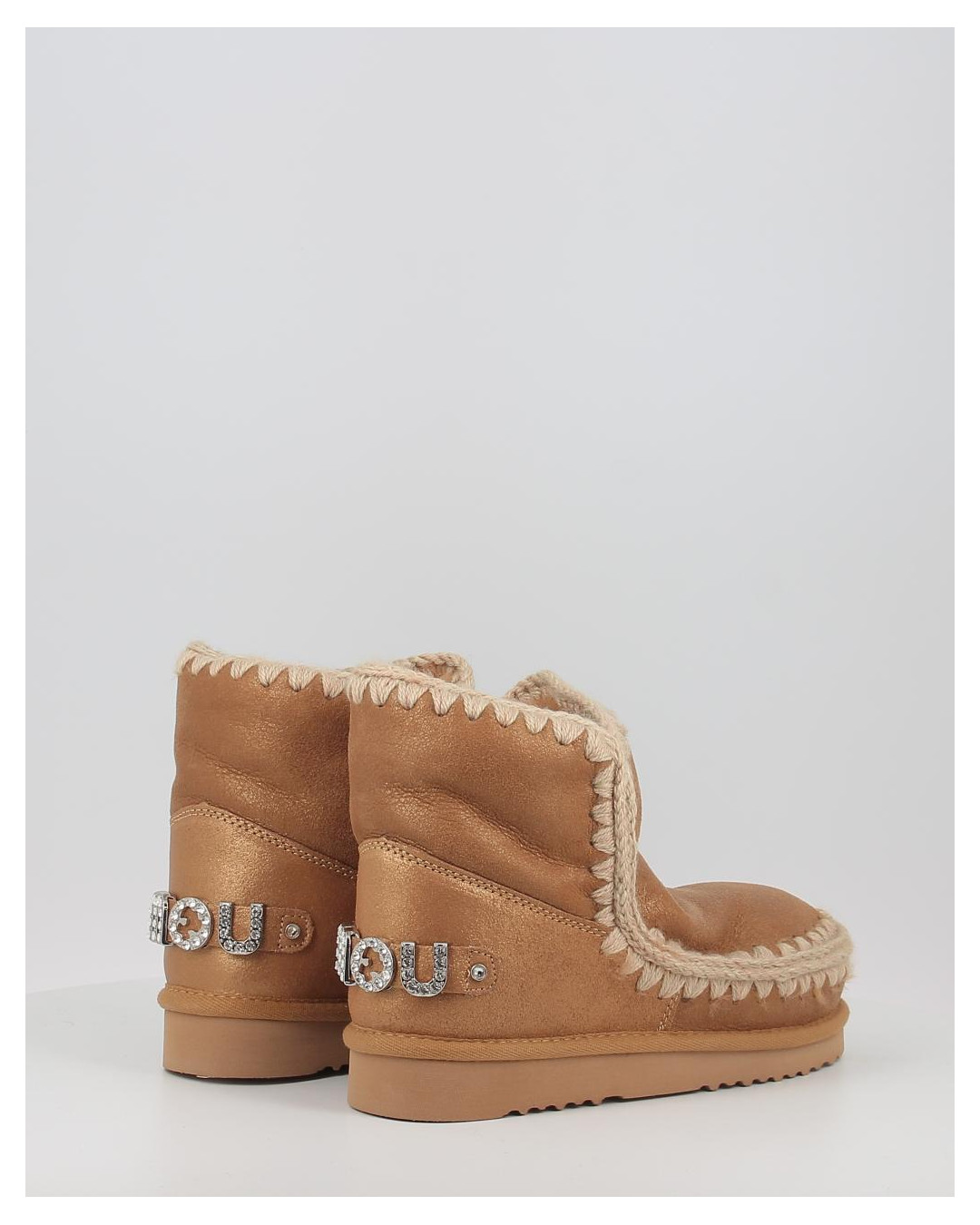 Botas Mou ESKIMO 18 WITH RHINESTONES LOGO cuero