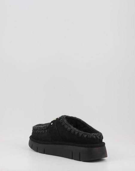 Zuecos Mou BOUNCE CLOG METAL LOGO negro Zuecos Mou BOUNCE CLOG METAL LOGO negro