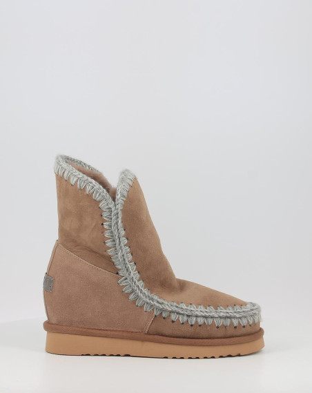 Botas Mou ESKIMO INNER WEDGE SHORT taupe Botas Mou ESKIMO INNER WEDGE SHORT taupe
