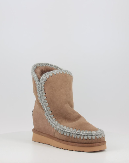 Botas Mou ESKIMO INNER WEDGE SHORT taupe Botas Mou ESKIMO INNER WEDGE SHORT taupe