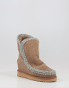 Botas Mou ESKIMO INNER WEDGE SHORT taupe Botas Mou ESKIMO INNER WEDGE SHORT taupe