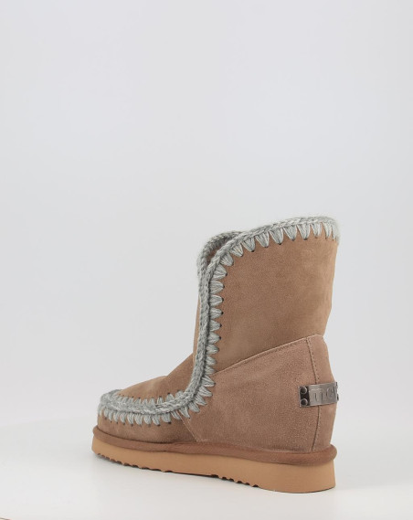 Botas Mou ESKIMO INNER WEDGE SHORT taupe Botas Mou ESKIMO INNER WEDGE SHORT taupe