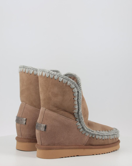 Botas Mou ESKIMO INNER WEDGE SHORT taupe Botas Mou ESKIMO INNER WEDGE SHORT taupe