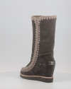 Botas Mou FRENCH TOE WEDGE TALL gris Botas Mou FRENCH TOE WEDGE TALL gris