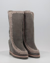 Botas Mou FRENCH TOE WEDGE TALL gris Botas Mou FRENCH TOE WEDGE TALL gris