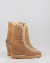 Botas Mou FRENCH TOE WEDGE SHORT cuero Botas Mou FRENCH TOE WEDGE SHORT cuero
