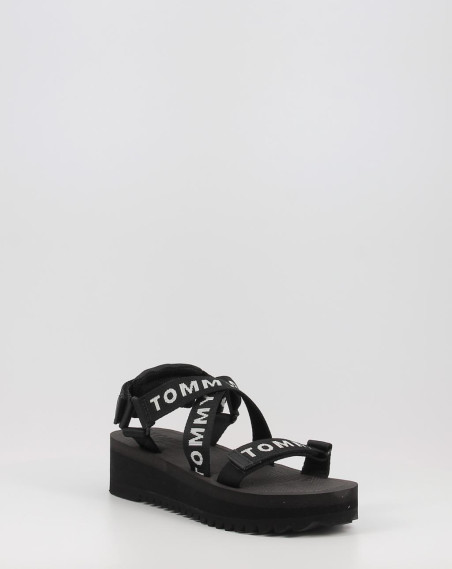 Sandalias Tommy Hilfiger FLTFRM EVA TOMMY JEANS SNDL negro Sandalias Tommy Hilfiger FLTFRM EVA TOMMY JEANS SNDL negro