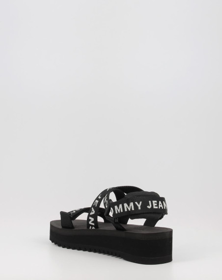 Sandalias Tommy Hilfiger FLTFRM EVA TOMMY JEANS SNDL negro Sandalias Tommy Hilfiger FLTFRM EVA TOMMY JEANS SNDL negro