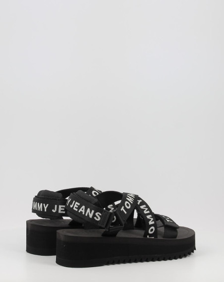 Sandalias Tommy Hilfiger FLTFRM EVA TOMMY JEANS SNDL negro Sandalias Tommy Hilfiger FLTFRM EVA TOMMY JEANS SNDL negro