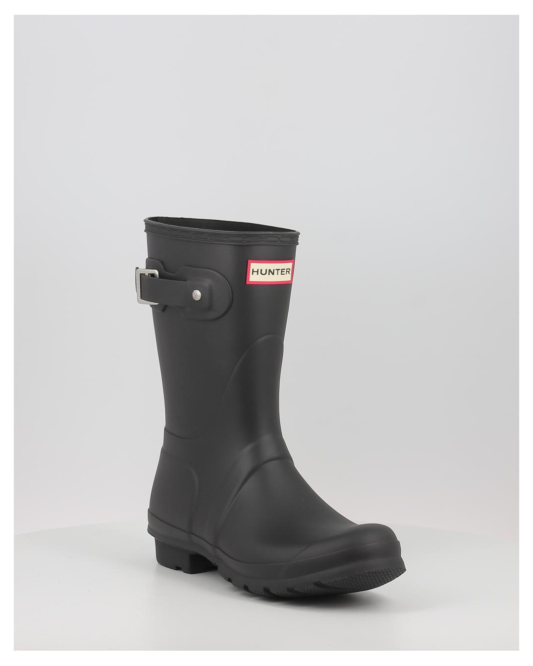ORIGINAL SHORT HUNTER TRI COLOUR LOGOBACKSTRAP BOOT