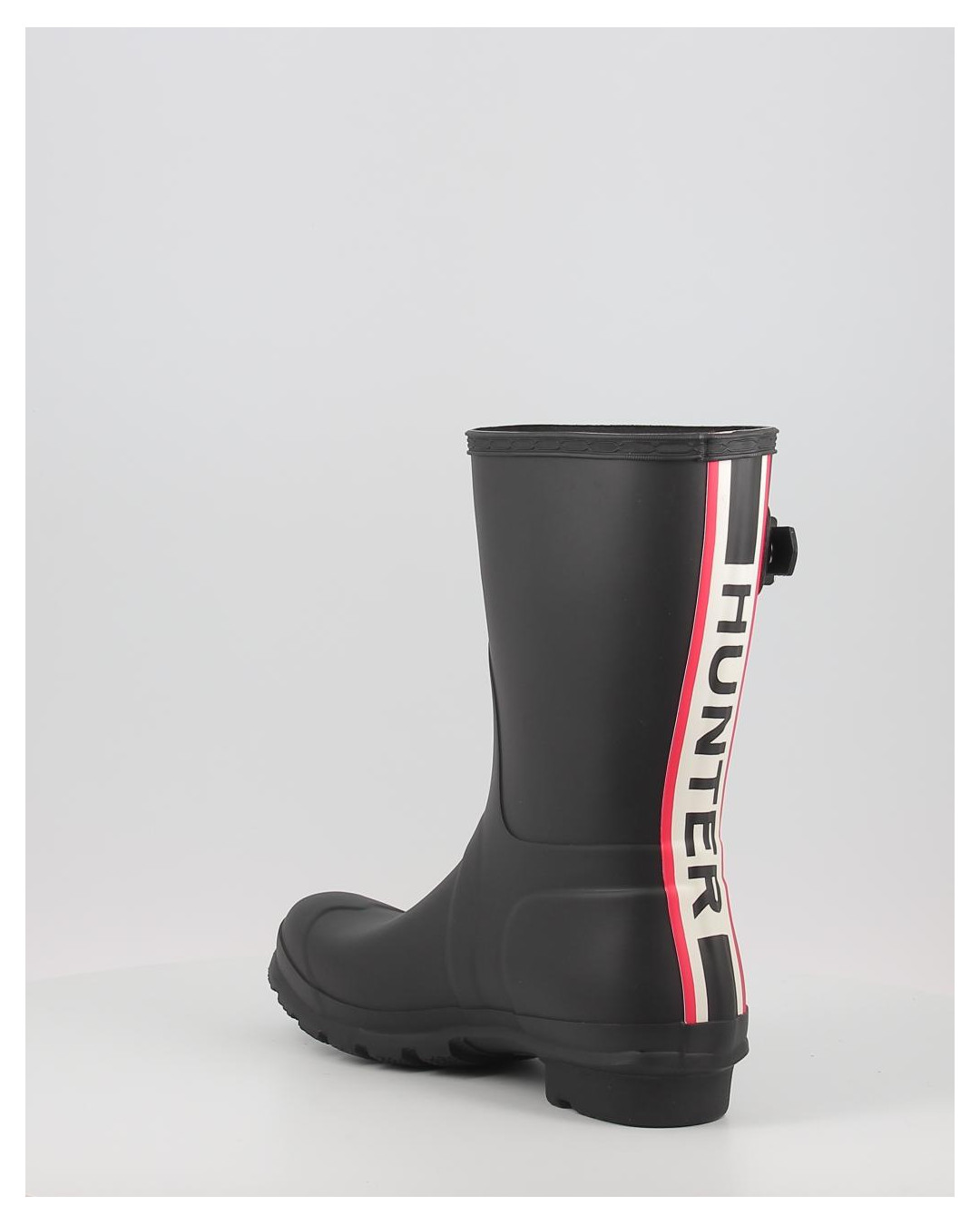 ORIGINAL SHORT HUNTER TRI COLOUR LOGOBACKSTRAP BOOT