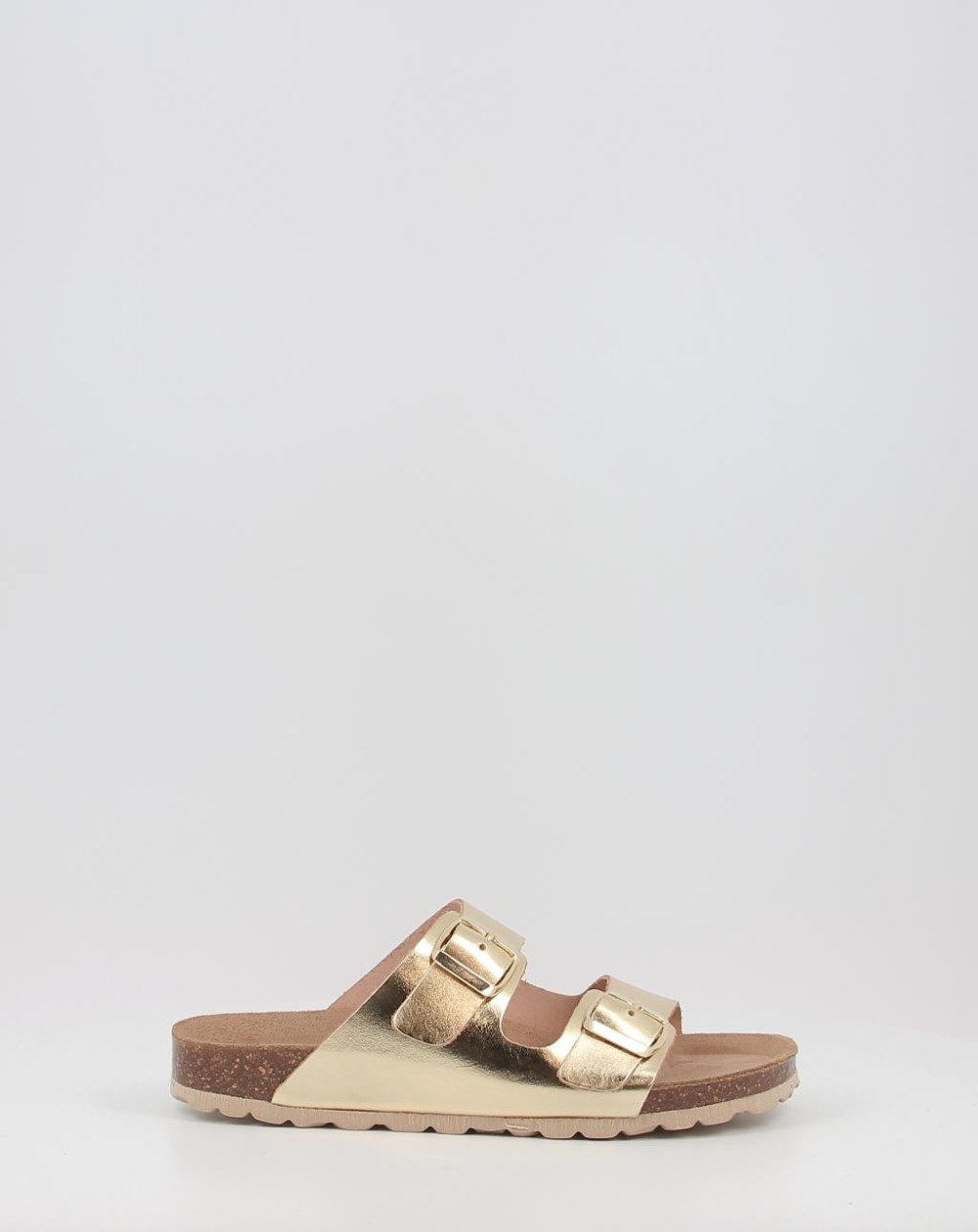 Sandalias Obi Shoes ANA platino talla 36