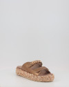 RAFFIA BRAID SANDAL LOGO RAFFIA BRAID SANDAL LOGO