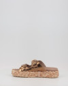 RAFFIA BRAID SANDAL LOGO RAFFIA BRAID SANDAL LOGO