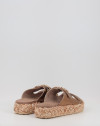 RAFFIA BRAID SANDAL LOGO RAFFIA BRAID SANDAL LOGO