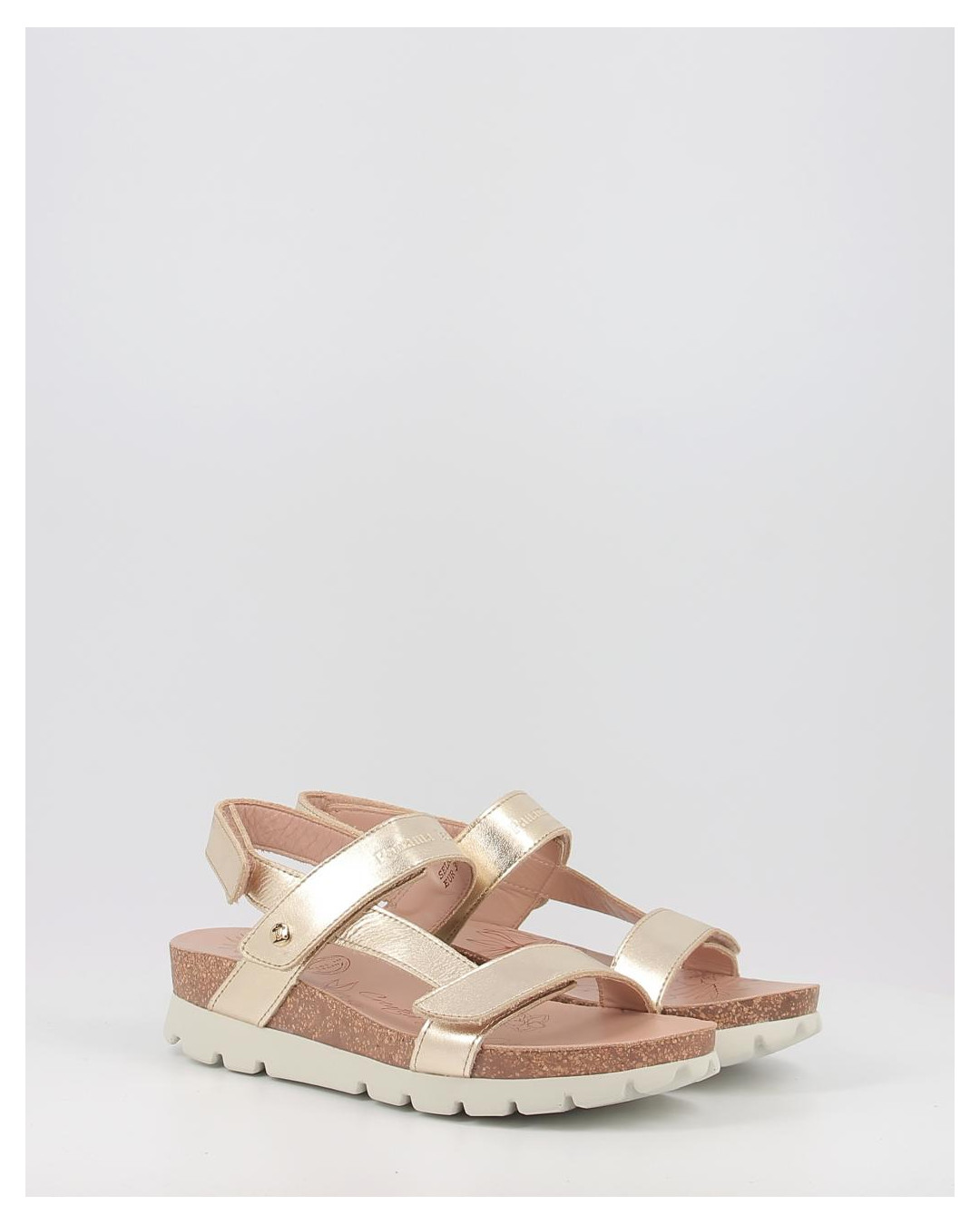 Panama Jack SELMA SHINE - Sandalen met sleehak - gold/goudkleurig Panama Jack SELMA SHINE - Sandalen met sleehak - gold/goudkleurig