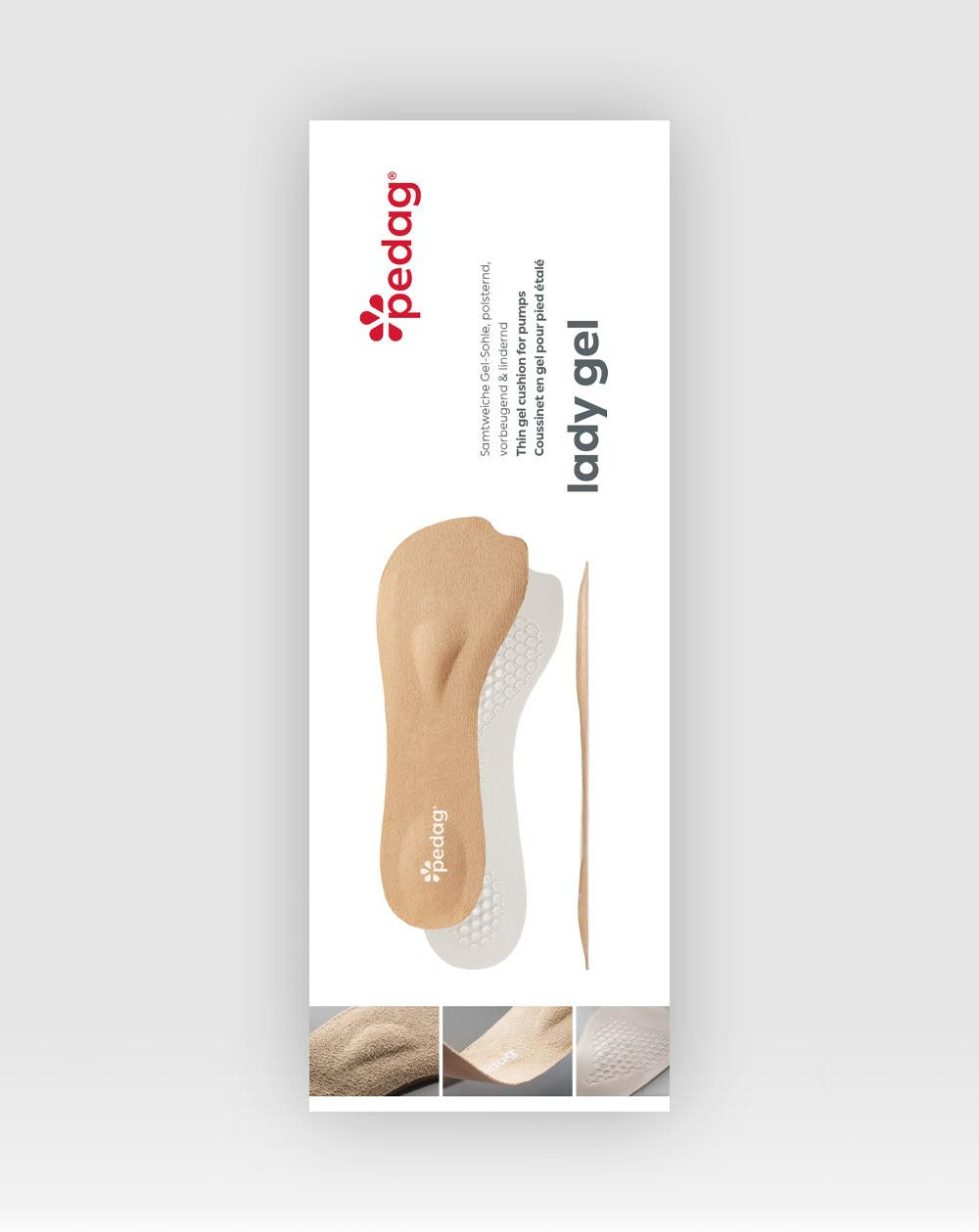 Plantillas Pedag LADY GEL general talla S