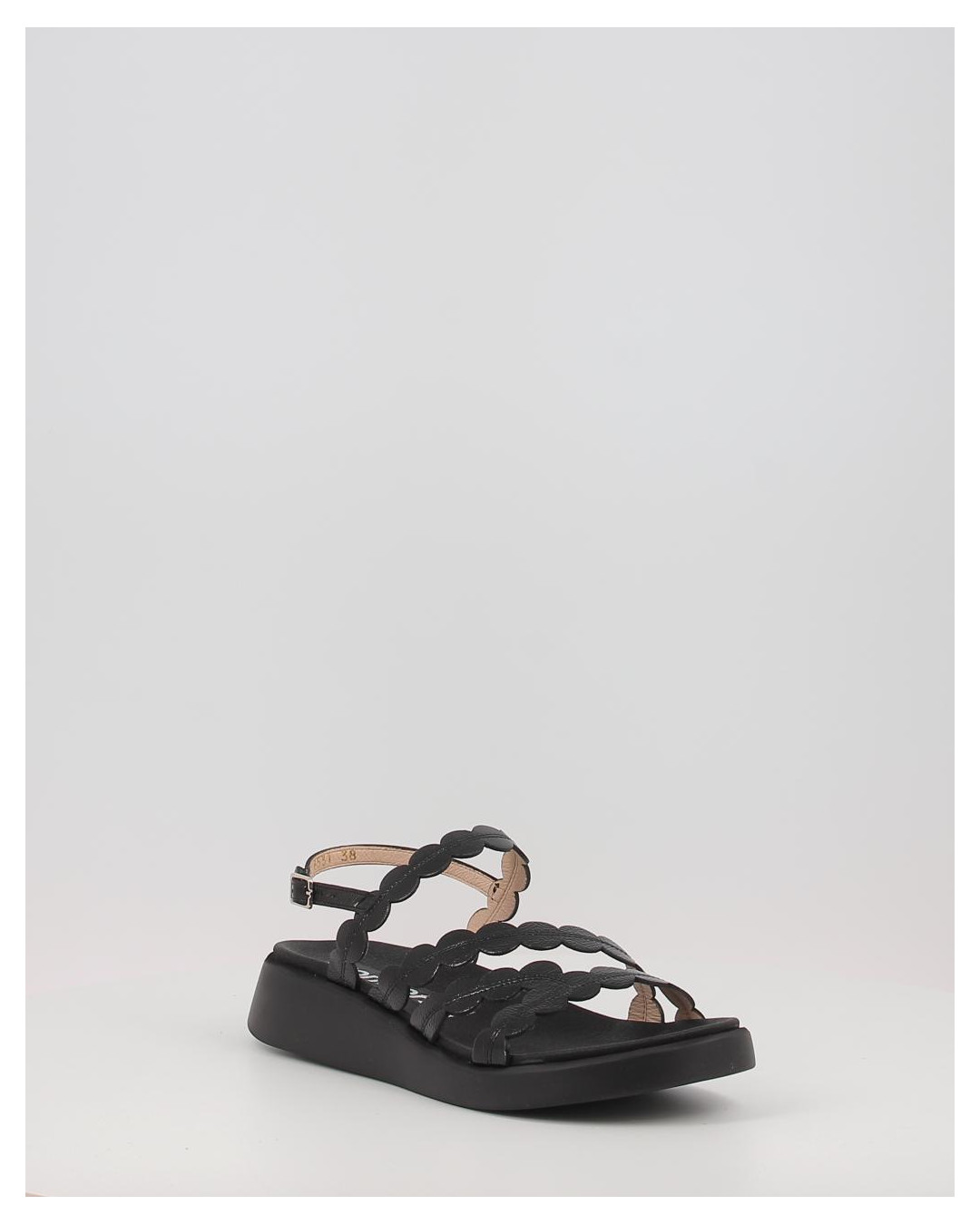 Motril Sandalias De Wonders WONDERS MOTRIL Sandalias De Cuña Black