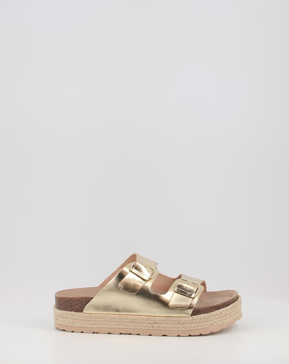 Sandalias Obi Shoes ANA 2C platino talla 39