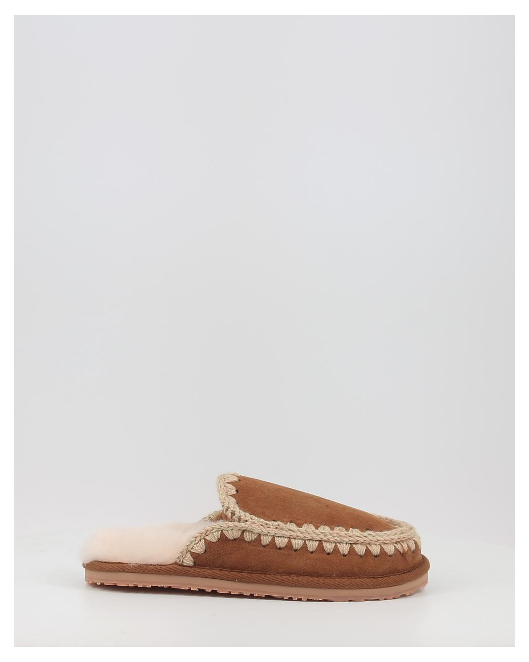 SUEDE SLIPPER FULL ESKIMO STITCH